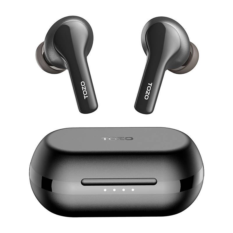 Căști Bluetooth TWS TOZO Agile Pods, negre (Agile Pods Black)
